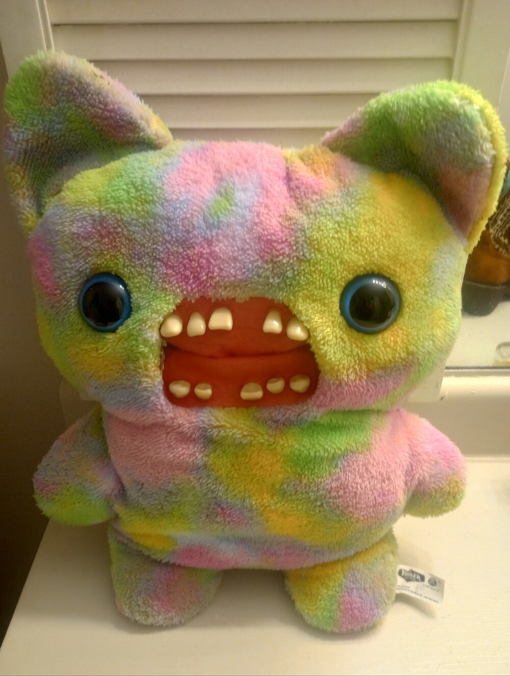 ZURU Fugglers Bigg Fugg Screech Tye Dye 17" Plush
